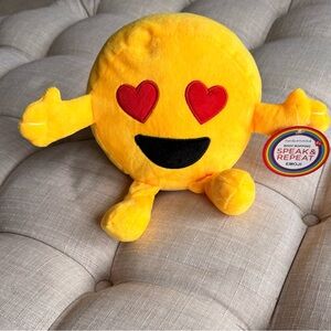 Heart Eyed Emoji with Speak & Repeat